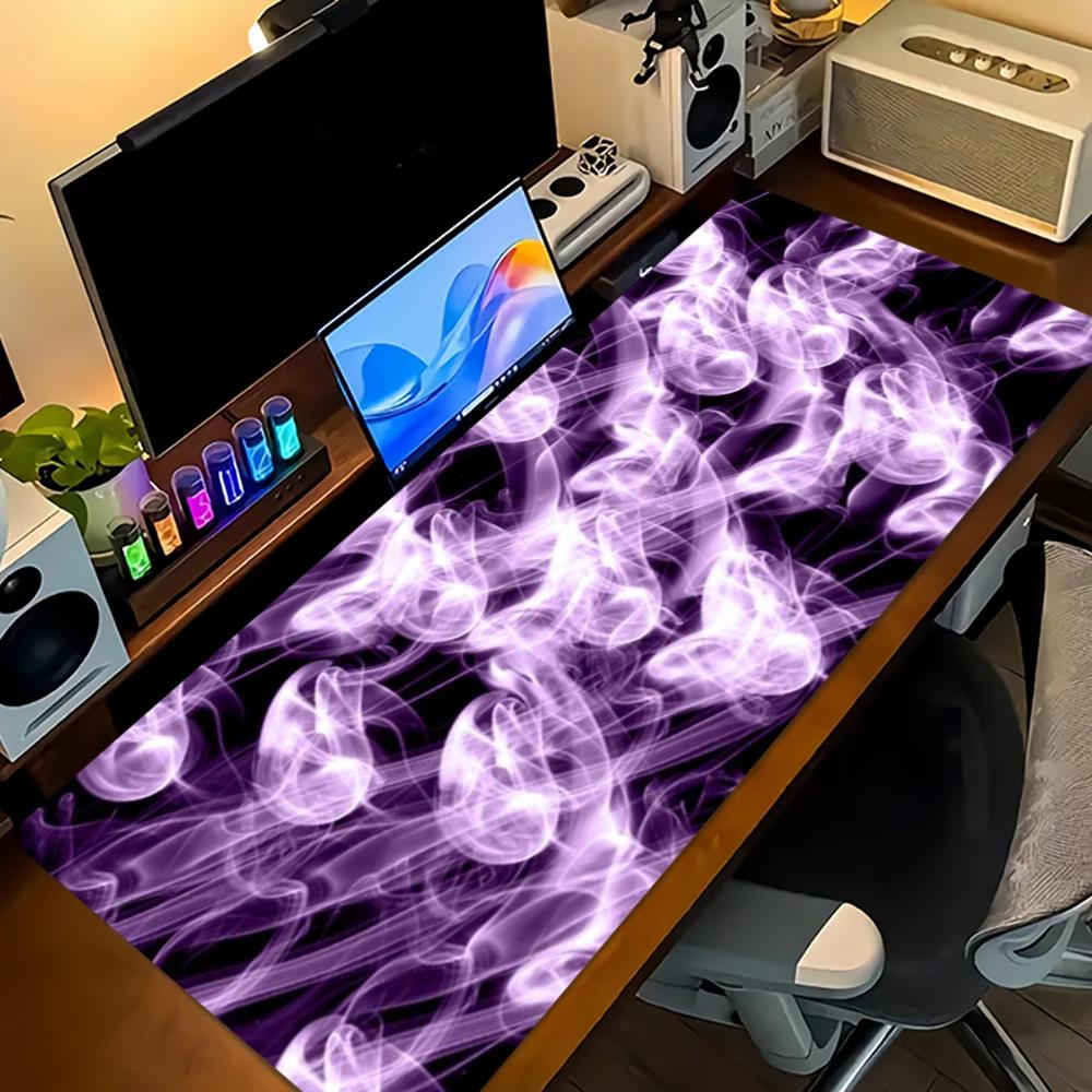 Mouse Pad Grande com Padrão Ab - Tradescantia Purple avaliação e preço