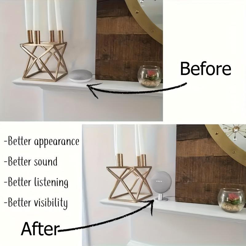Suporte de Mesa Compacto de Qu - Google Speaker Nest Mini avaliação e preço
