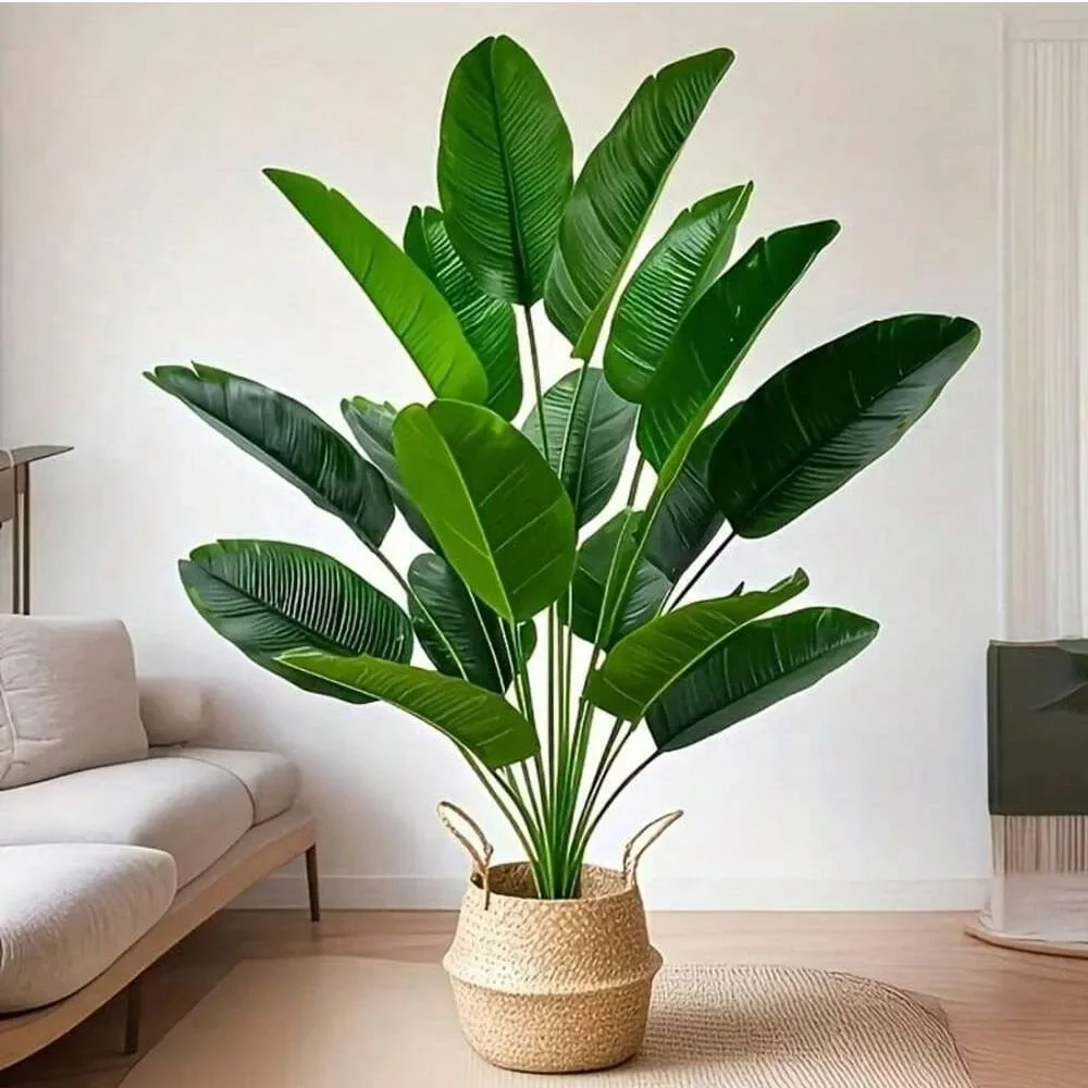 1pc 18 folhas plantas artifici - Monstera Adansonii avaliação e preço