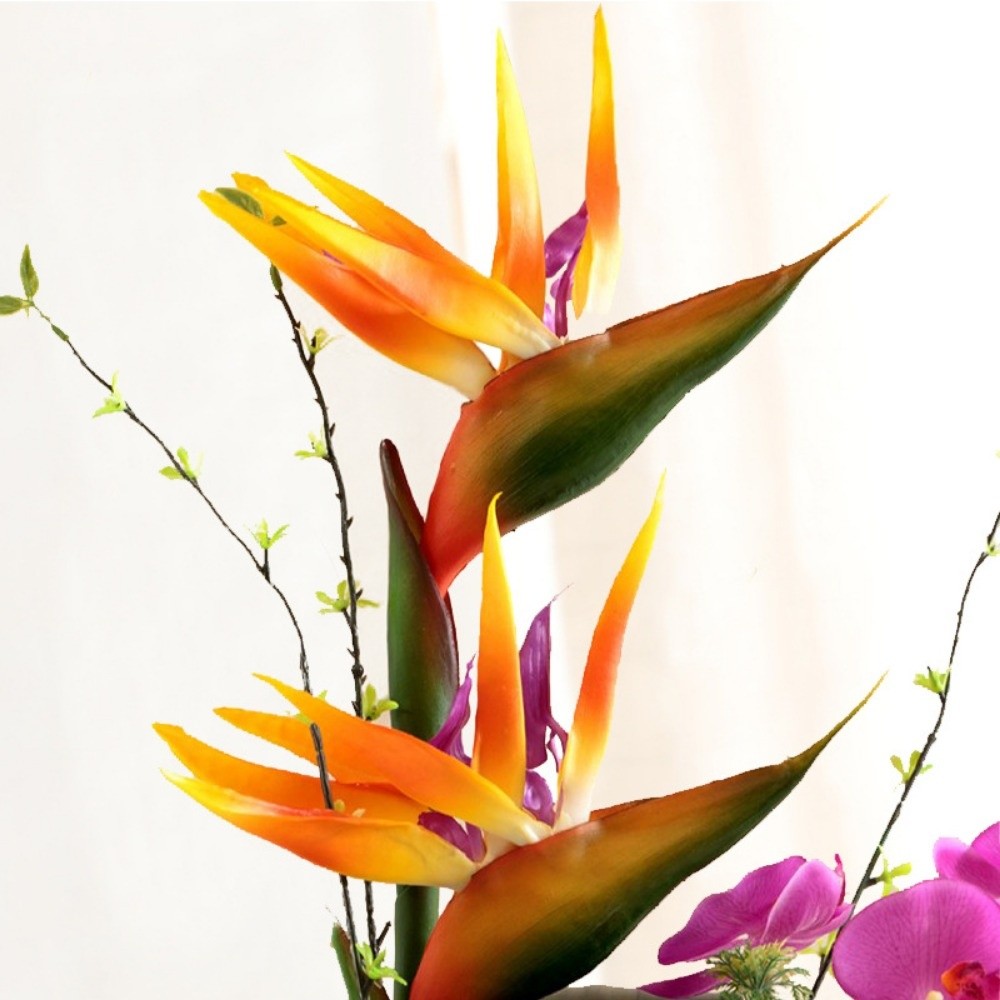 Novas Flores Artificiais de St - Bird Paradise Strelitzia avaliação e preço