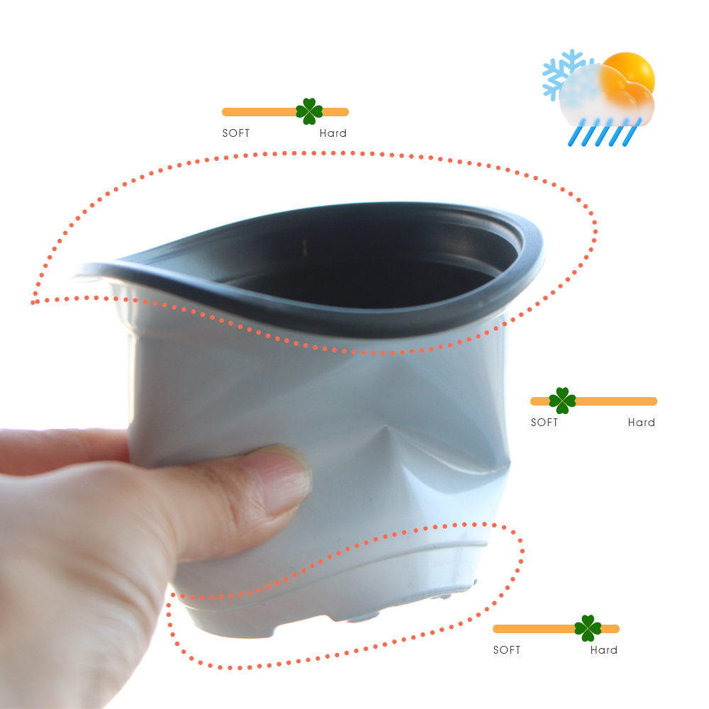 Vaso de plástico branco para c - Echeveria Succulent avaliação e preço